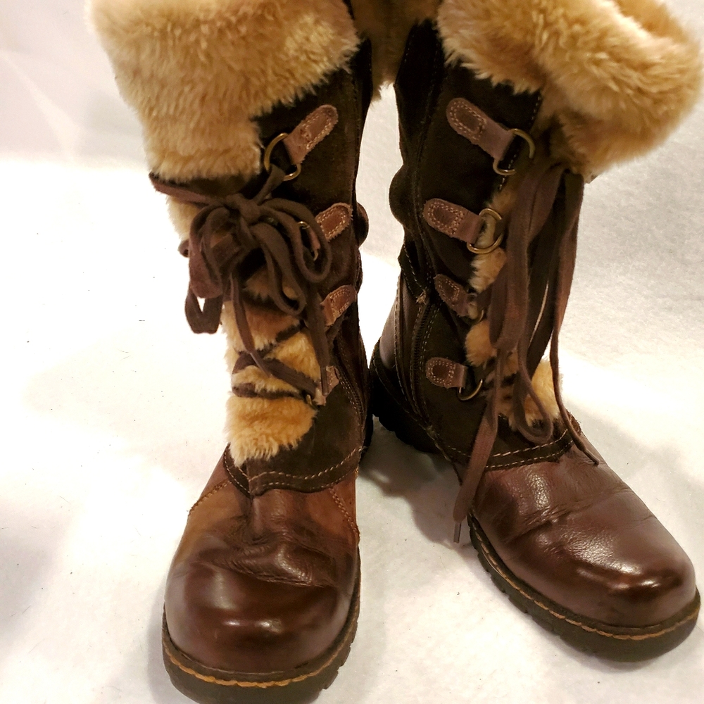 BareTraps Betheny Brown Size 7 Boots